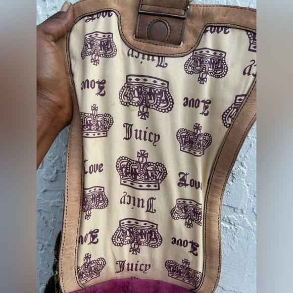 Rare y2k Juicy couture velour Backpack - Picture 8 of 11